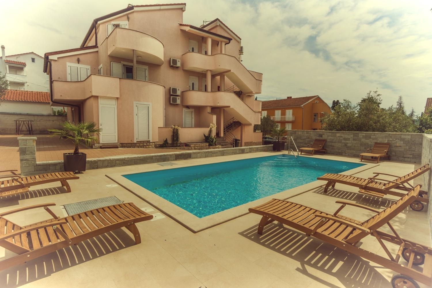 Apartments Basilea Biograd Na Moru Ngoại thất bức ảnh